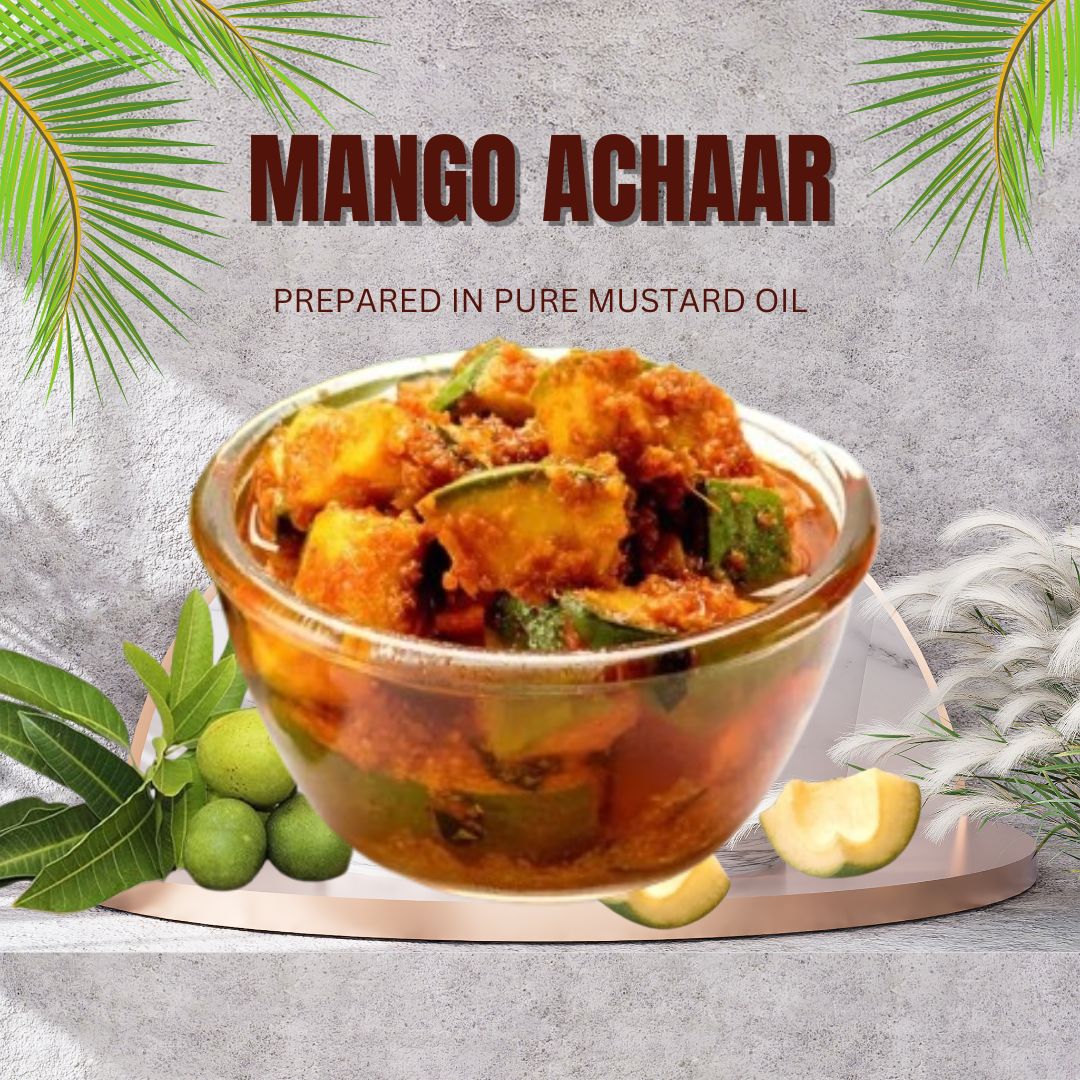 Desi Mango Achaar - Sealed Jar Packing