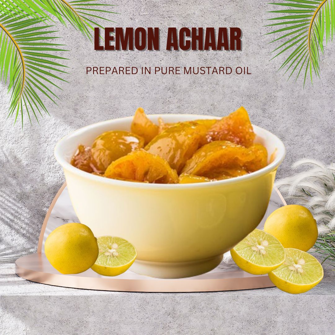 Lemon Achaar - Sealed Jar Packing