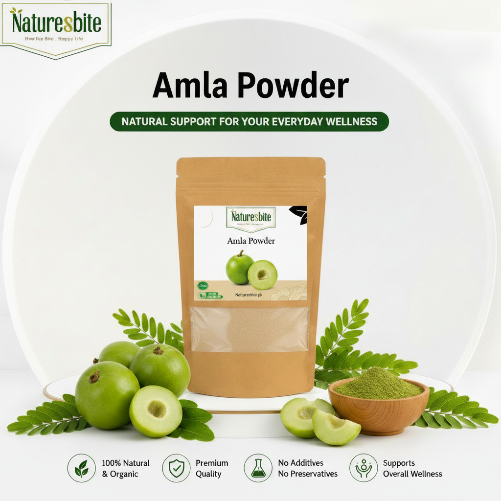 Amla Powder - Correct Color - Naturesbite